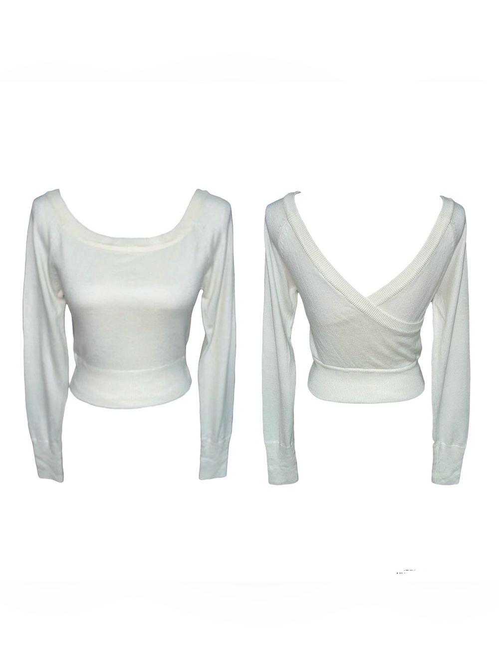 Crossed Back Sweater